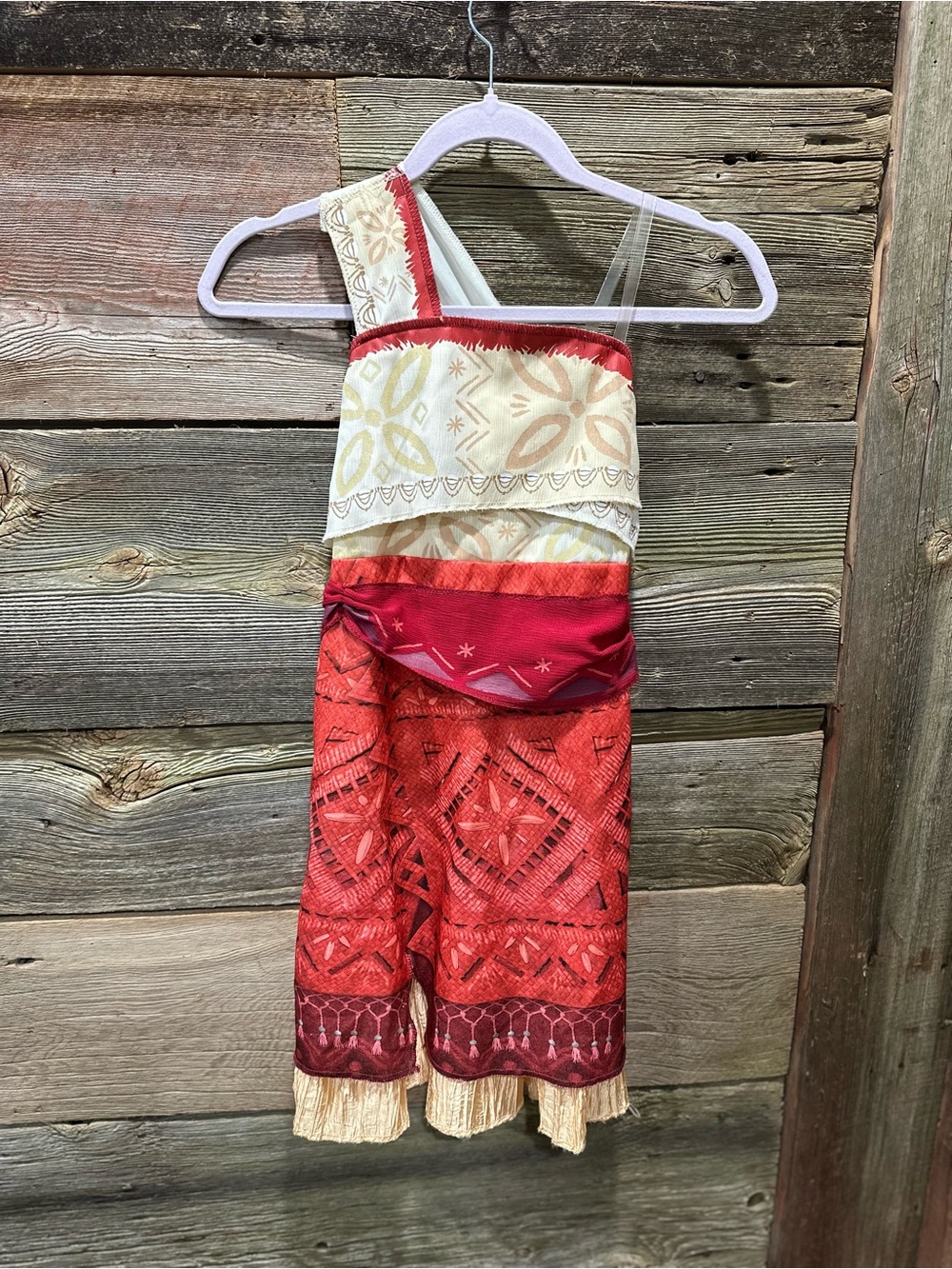 Girls Disney Moana Costume Size 4-6
